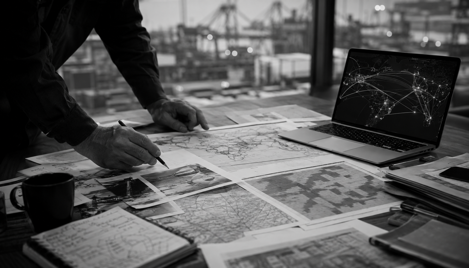 Mapas, evidencias y análisis de riesgos operativos